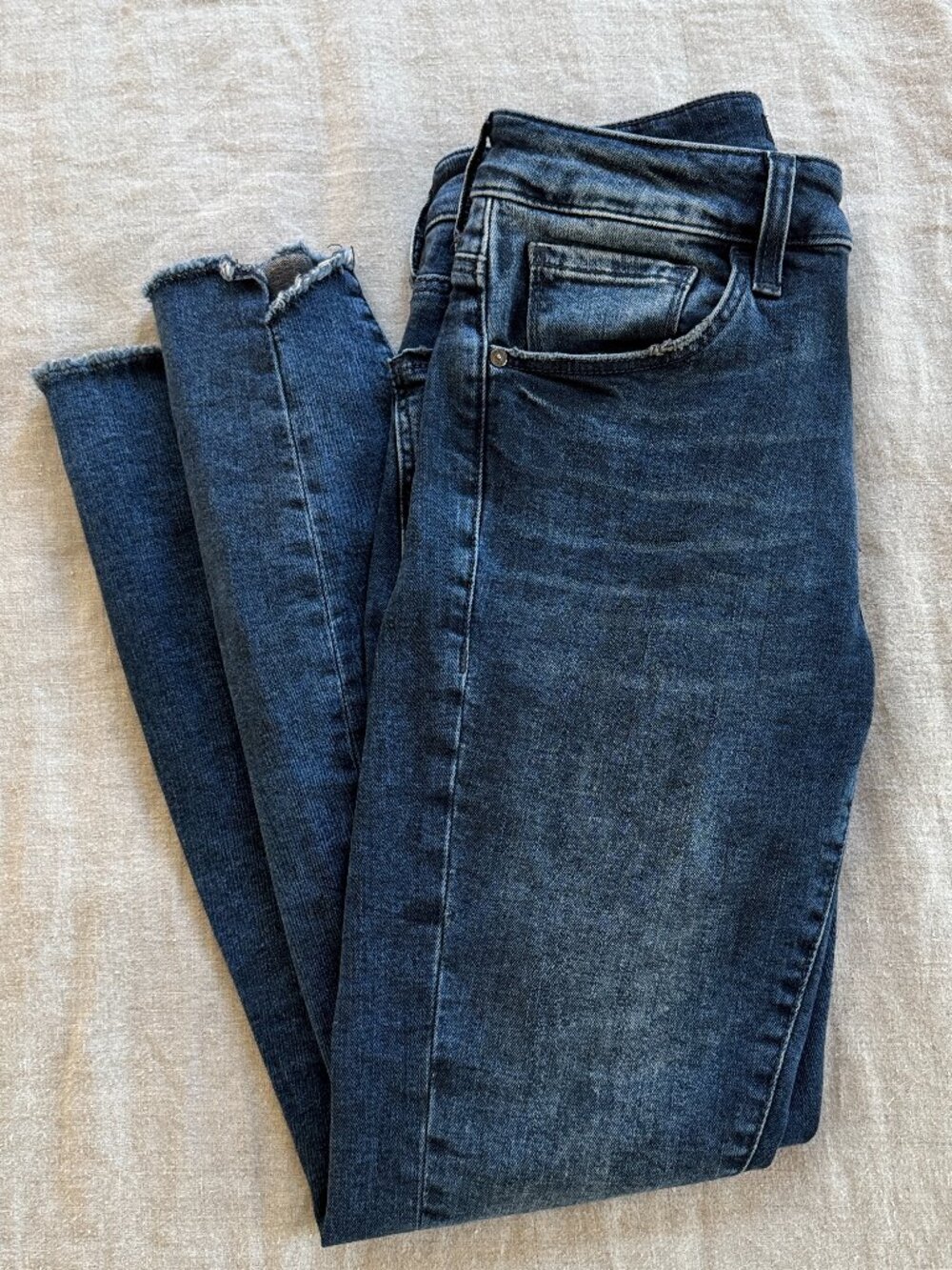 Mavi Gold Tess Twisted High-Rise Skinny Jeans — Size 26